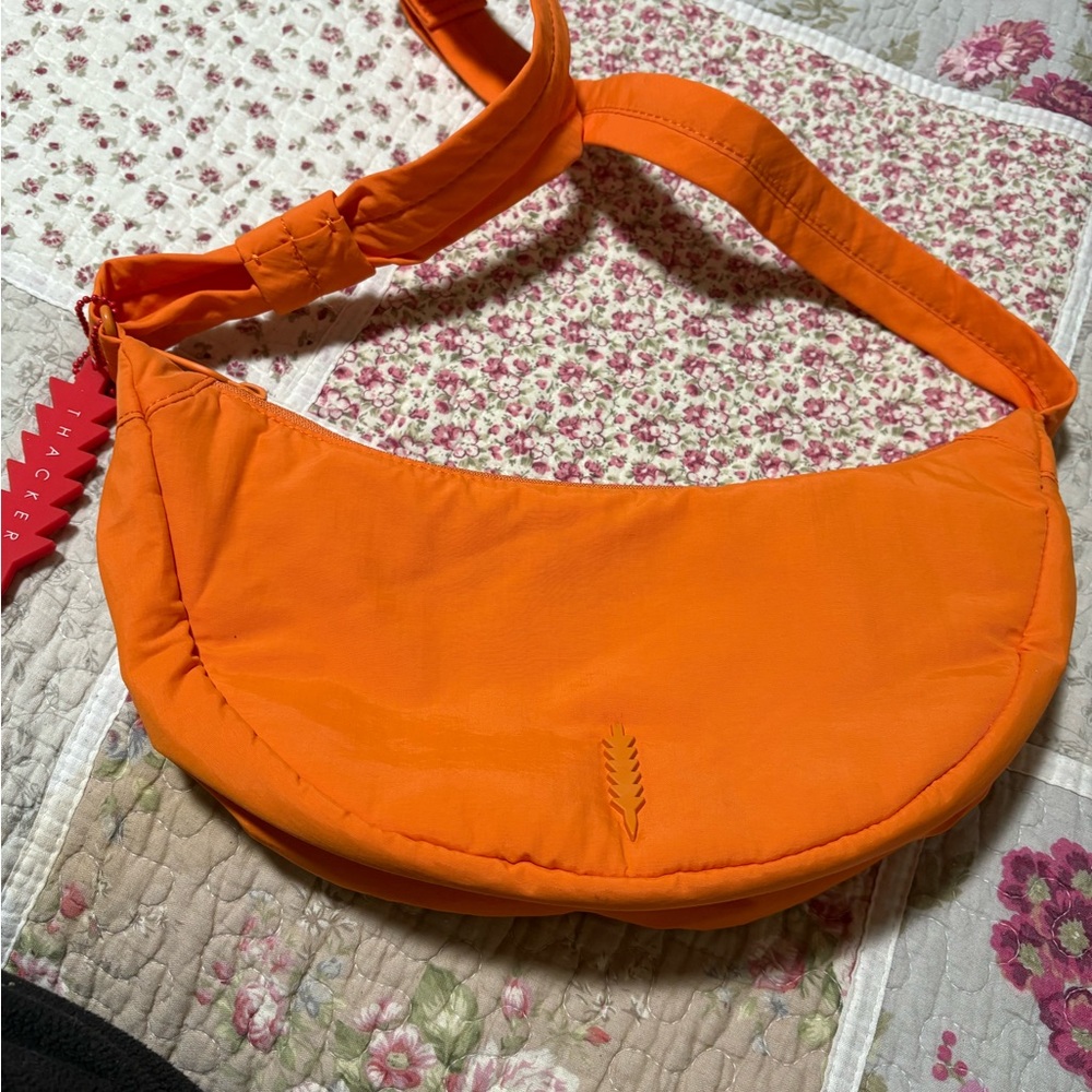 Chic Orange Crossbody Bag